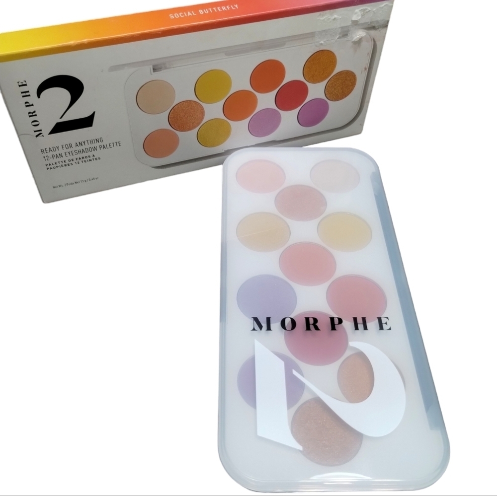 Morphe 2 Ready for Nothing‎ 12-pan Eye Shadow SOCIAL BUTTERFLY
